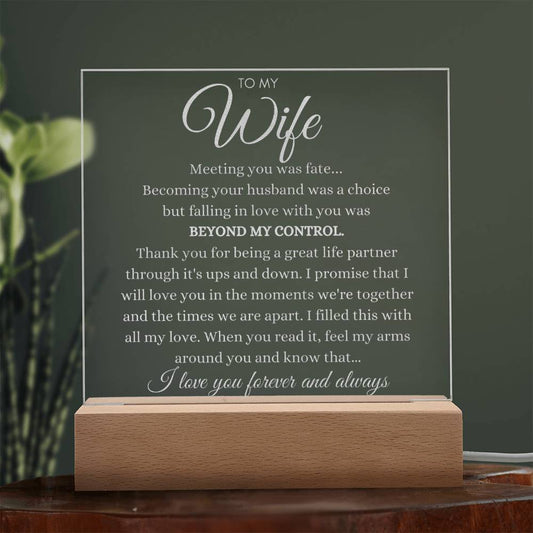To My Wife ❤️
